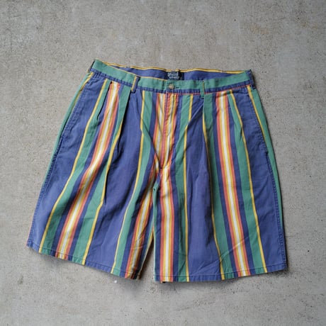 [W36] POLO CHINO SHORTS 2tuck_80-90s vintage_no.8