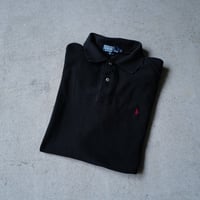 ［L］POLO SHIRT_MADE IN USA_80-90s vintage_no.10