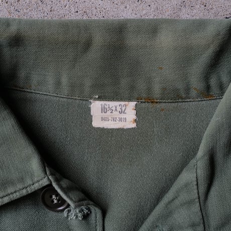 ［16 (1/2)］USARMY Olive Green Shirts_Cotton 100_no.12
