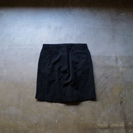 ［W34］Super Black_ "Marvelt" BIG CHINO SHORTS by Polo Ralph Lauren_no.Q3