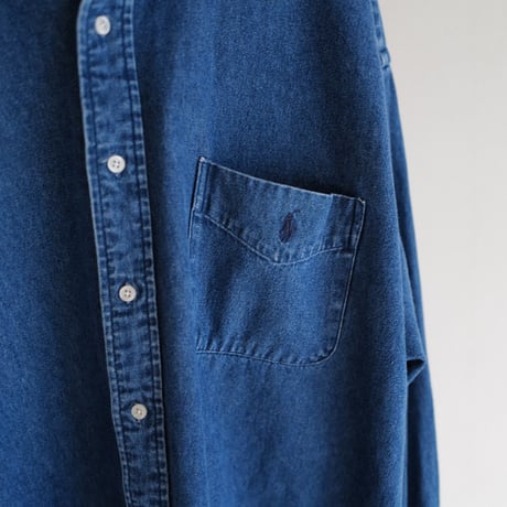 Big Shirt_90s vintage_ chambrayshirt