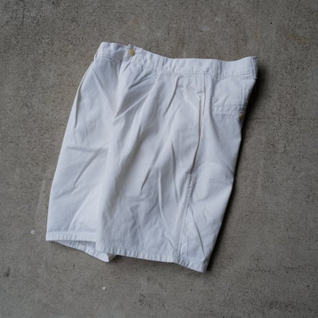 [W34] POLO CHINO SHORTS 2tuck_80s vintage