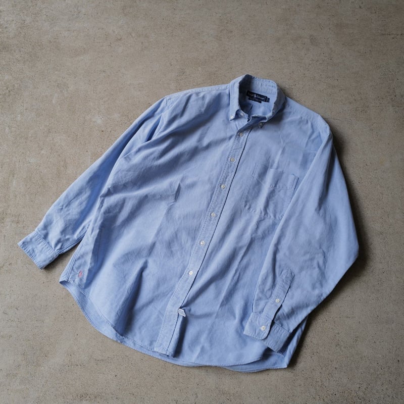 【デッドストック】裾ポニー ビンテージ ストライプ Big Oxford デッドストック】裾ポニー ビンテージ ストライプ Big Oxford