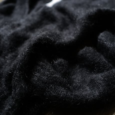 8周年記念店頭限定 Kid Mohair Cardigan "Charcoal Black Pink"