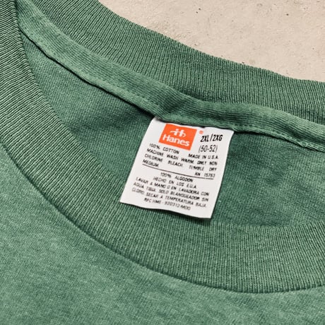 ［XXL］Vintage Poket Tee / Hanes