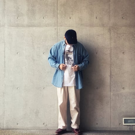 ［XL］BIG SHIRT by Ralph Lauren_denim_90s vintage_no.2