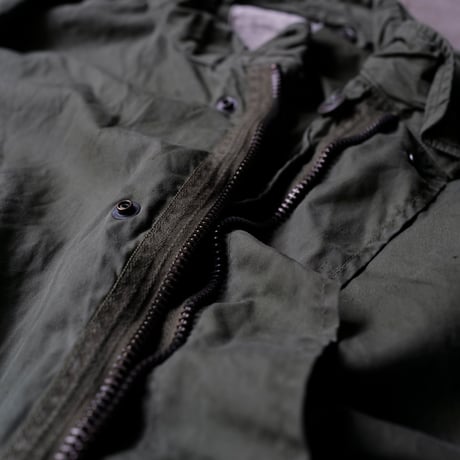 ［M］m65 parka_Black zipper