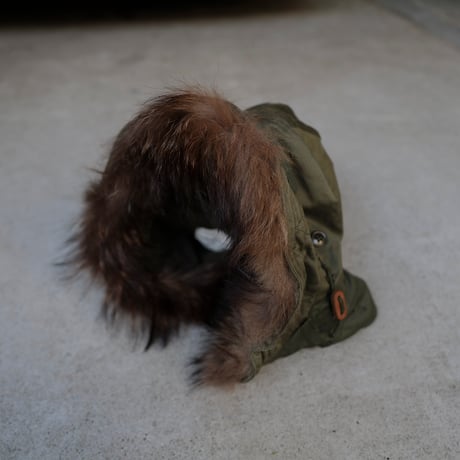 ［Free size］m51_first model_coyote fur hood_deadstock_no.4