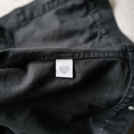 ［L］Calvin Klein Jeans_Sulfur Black Denim Jaket_90s