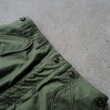 ［S-Short］USARMY M-51 Trousers_Mismatched belt loops type_no.10