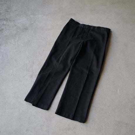 ［W38 L29］Vintage Black Pants_Dickies 874 made in USA_no.5