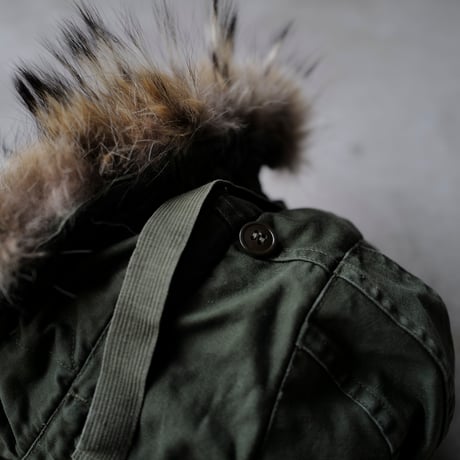 ［Free size］m51_first model_coyote fur hood_no.3
