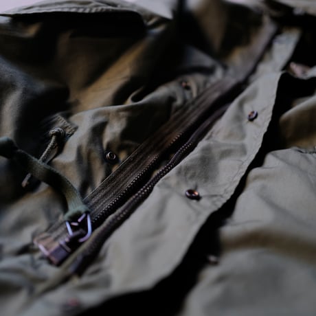 ［M］m65 parka_Black zipper_fullset_deadstock
