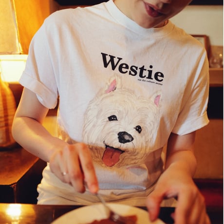 Smile Dog Tee "Westie"