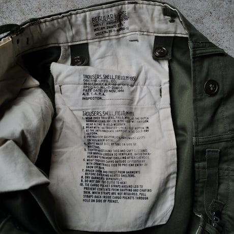 ［W Large(35-39)×L Regular(29)］M51 Cargo Pants_50s vintage_Deadstock_no.21