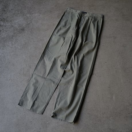 [W34 L35] VINTAGE POLO CHINO 2tuck Pants_Military Color_no.2