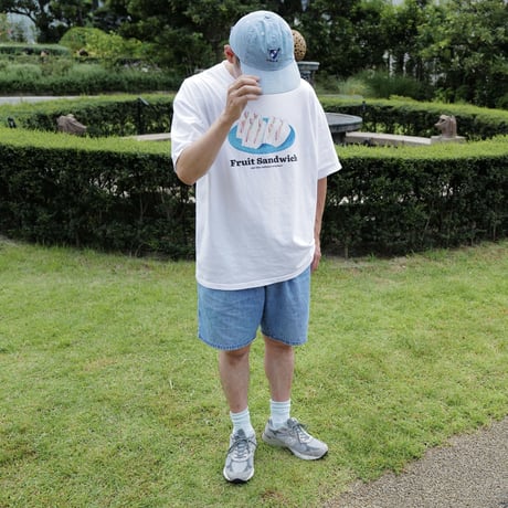 ［FREE］Polo Chambray Cap_made in USA_80-90s vintage