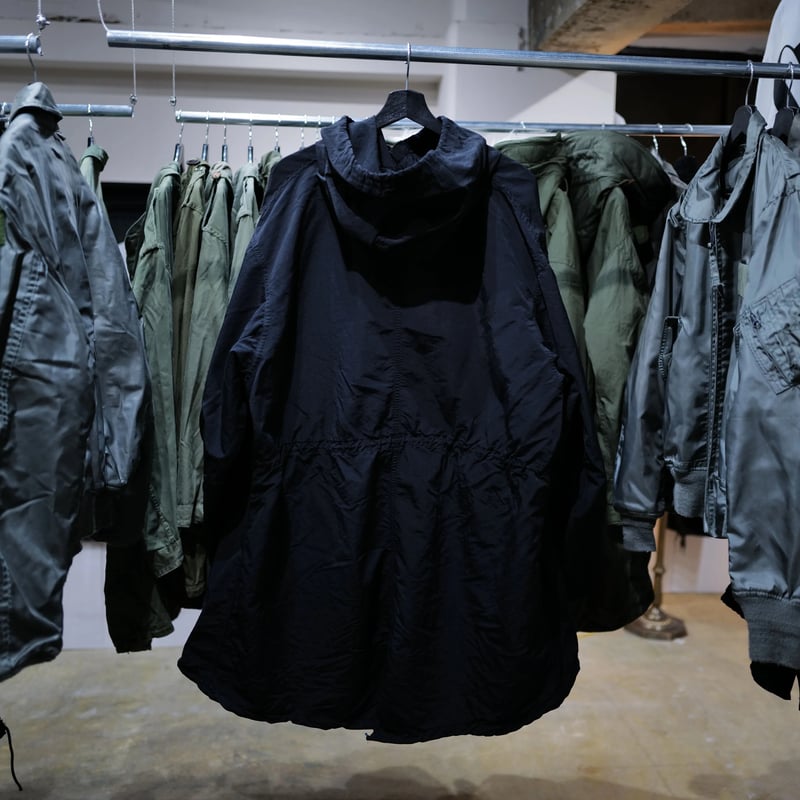 anytee［M］Super Black_usarmy nylon parka M］Super Black_usarmy nylon parka | anytee