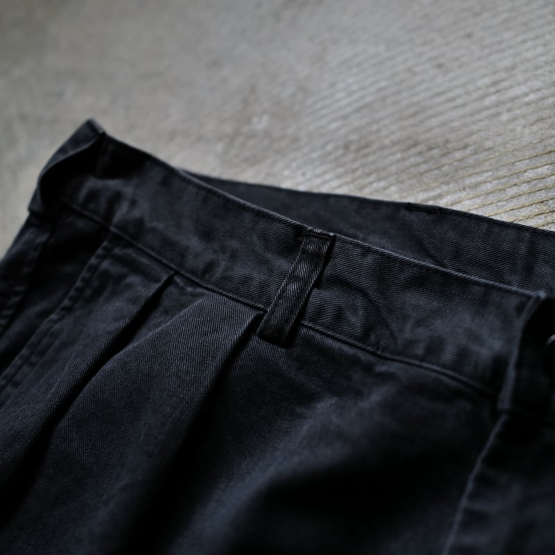 anytee classics] Officer Pants_Faded Black | a