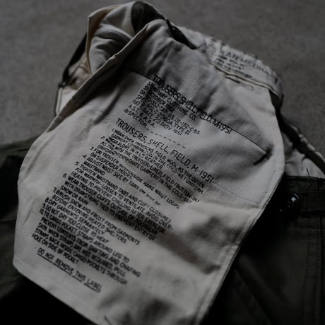 ［M-Regular］USARMY M-51 Trousers_deadstock_no.41