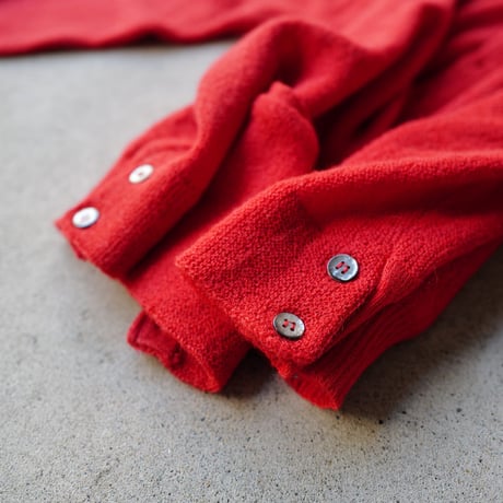 ［XL］Alpaca Cardigan_1960's_deadstock