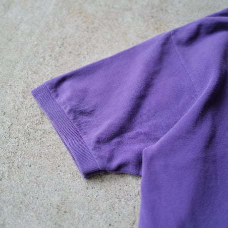 ［L］POLO SHIRT_MADE IN USA_80-90s vintage