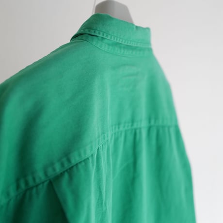 ［L］Old GAP_90s vintage_green shirt