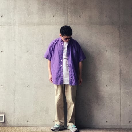 [W38 L30] POLO CHINO 2tuck_MADE IN USA_80-90s vintage_no.6