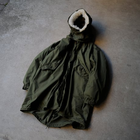 ［M］m65 parka_Black zipper_fullset_deadstock
