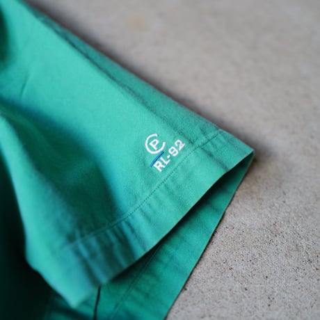 ［L］POLO "RL-92" GREEN SHIRT_90s vintage