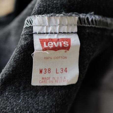 [W37 L30] Levi's 505_Sulfur Black Red Tab_90s_no.7