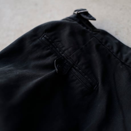 [W34 L30] Super Black_VINTAGE POLO Gurkha 2tuck Pants_no.13