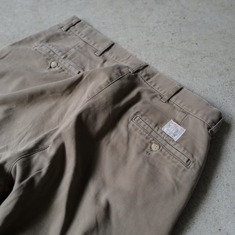 [W34 L32] POLO CHINO 2tuck PANTS_90s vintage_no.5