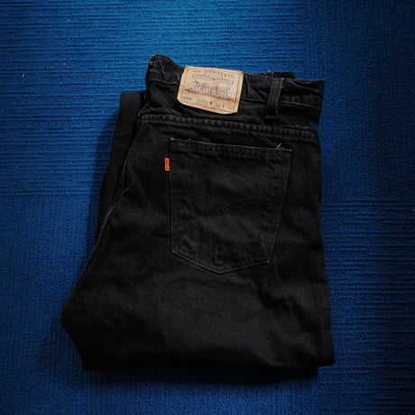 ［W38 L32］Levi's 505 Sulfur Black_Deadstock
