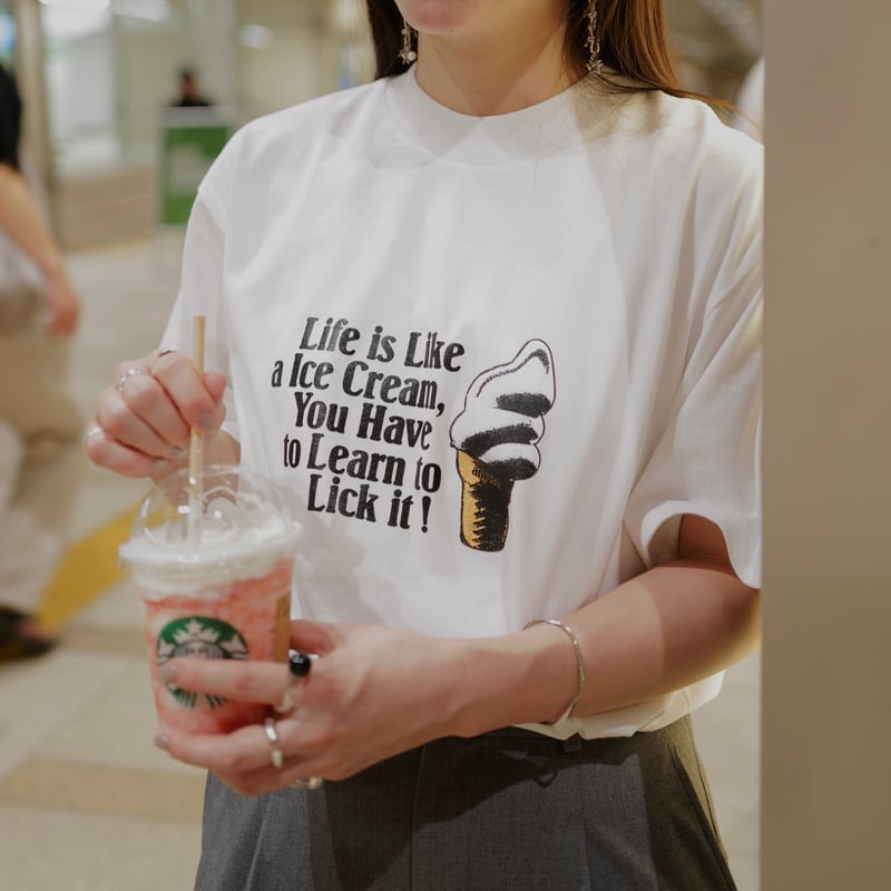 新品未使用品☆anytee classics Ice Cream Tee anytee classics] Ice Cream Tee | anytee