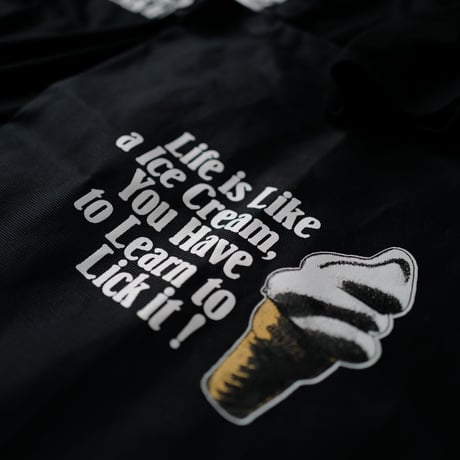 [anytee classics] Ice Cream Tote Bag_Black body