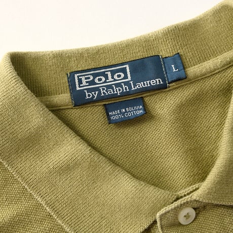 ［L］POLO SHIRT_MADE IN USA_80-90s vintage_no.4