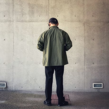 ［16 ( 1/2) / XL fit］U.S.AIR FORCE Olive Green Shirts_no.9