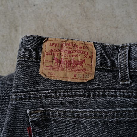 [W36 L29] Levi's 505_Washed Gray_80s_no.8