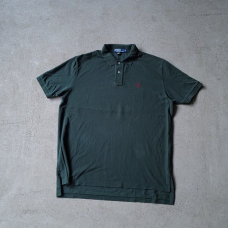 ［XL］POLO SHIRT_MADE IN USA_80-90s vintage_no.3
