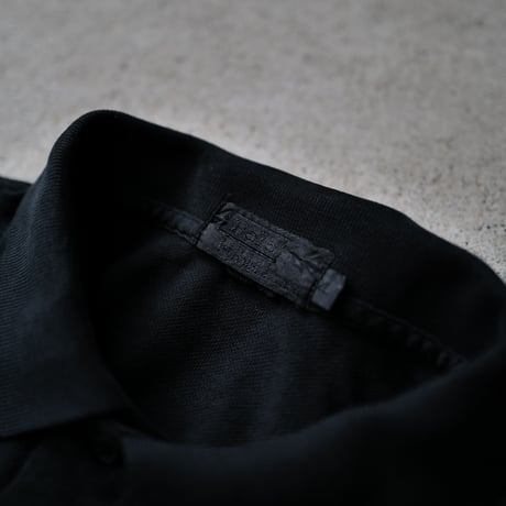 ［XL］Super Black_VINTAGE POLO SHIRT_made in USA_no.02