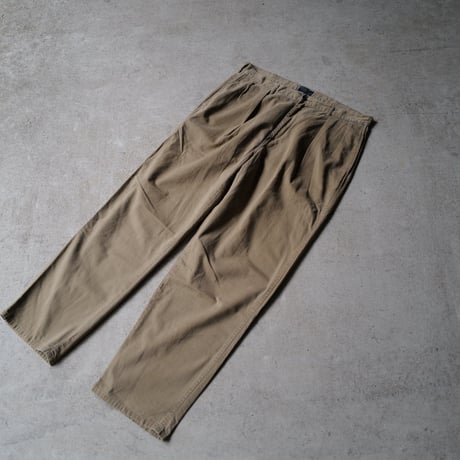 [W36 L30] POLO CHINO PANTS 2tuck_80s vintage_no.16