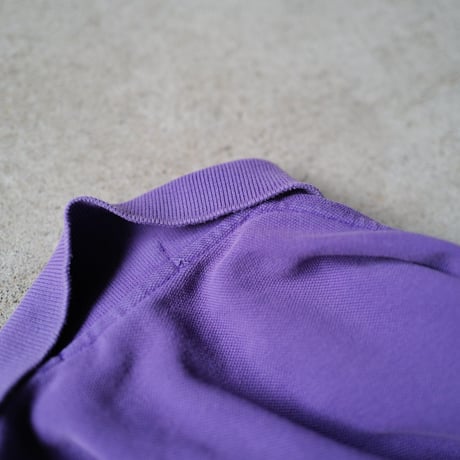 ［L］POLO SHIRT_MADE IN USA_80-90s vintage