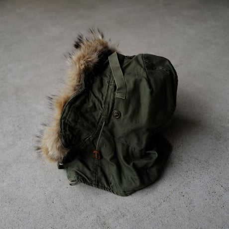 ［Free size］m51_first model_coyote fur hood_no.3