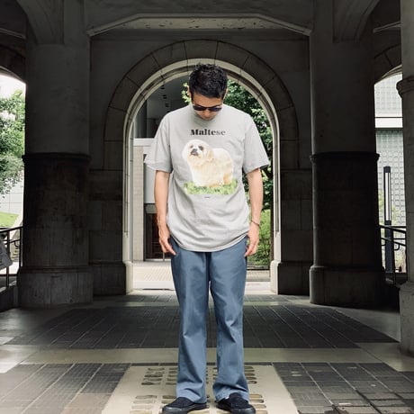 DOG TEE/ONEITA body M & L/anytee original