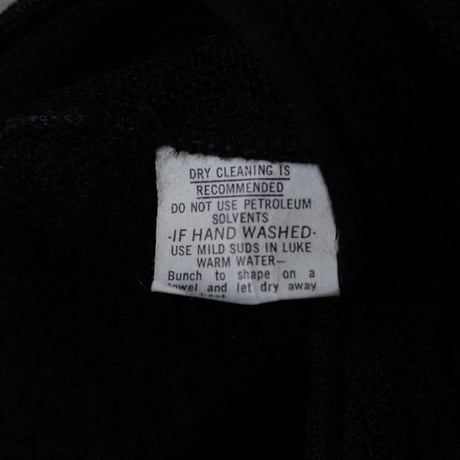 ［XL］Vintage Alpaca Cardigan_Black_deadstock
