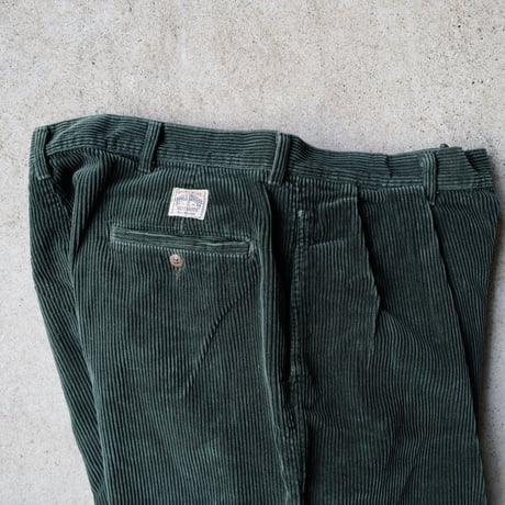 [W35 L31] POLO 2tuck CORDUROY PANTS_80-90s vintage