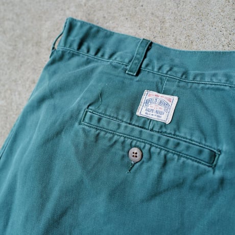 [W34] POLO CHINO SHORTS 2tuck_80-90s vintage_no.21
