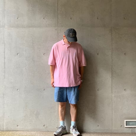 ［XL］POLO SHIRT_MADE IN USA_80-90s vintage_no.25