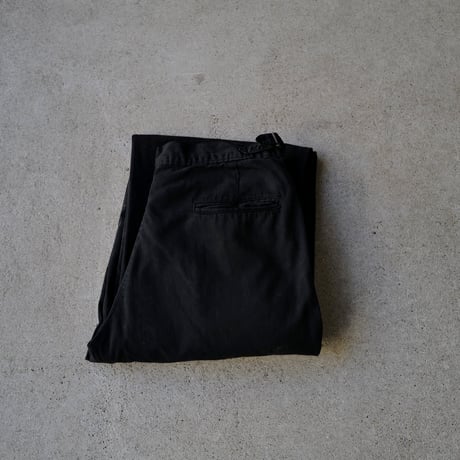 [W34 L30] Super Black_VINTAGE POLO Gurkha 2tuck Pants_no.13
